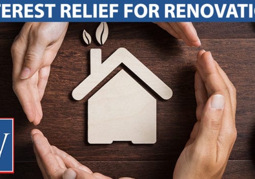 interest relief for renovation