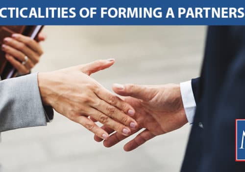 Practicalities of forming a partnership