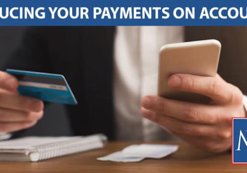 REDUCING YOUR PAYMENT ON ACCOUNT