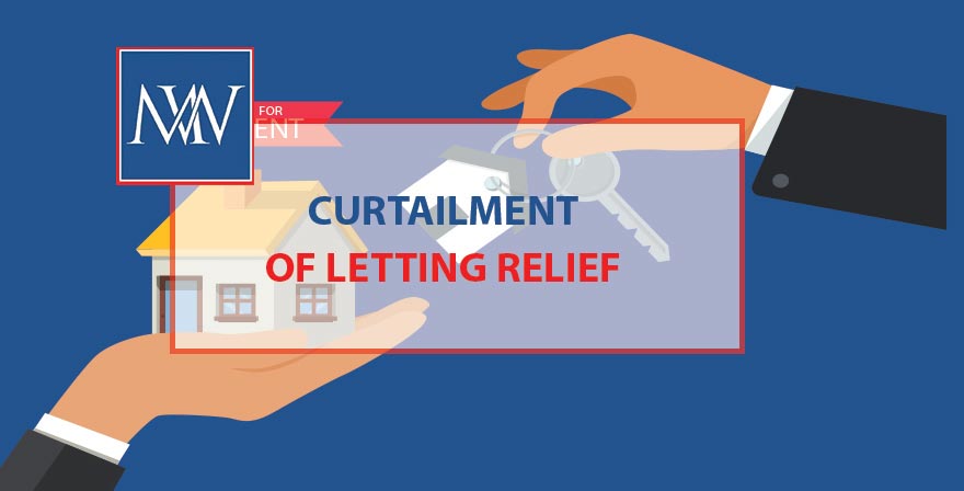 Curtailment of letting relief