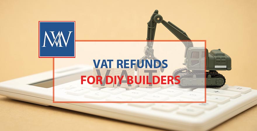 VAT refunds for DIY builders