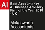 Best Accountancy & Business Advisory firm of the year 2018