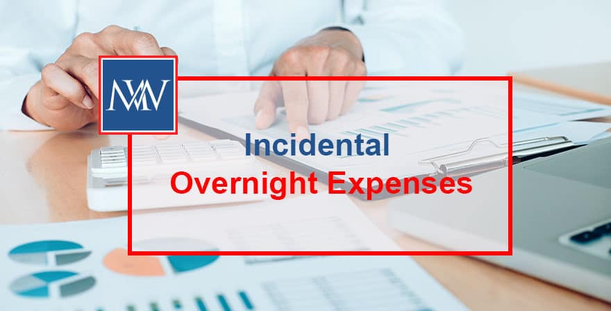 Incidental overnight expenses