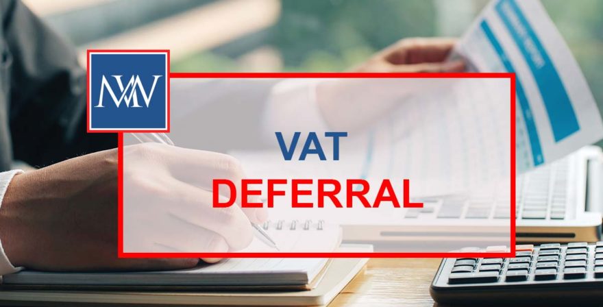 VAT DEFERRAL