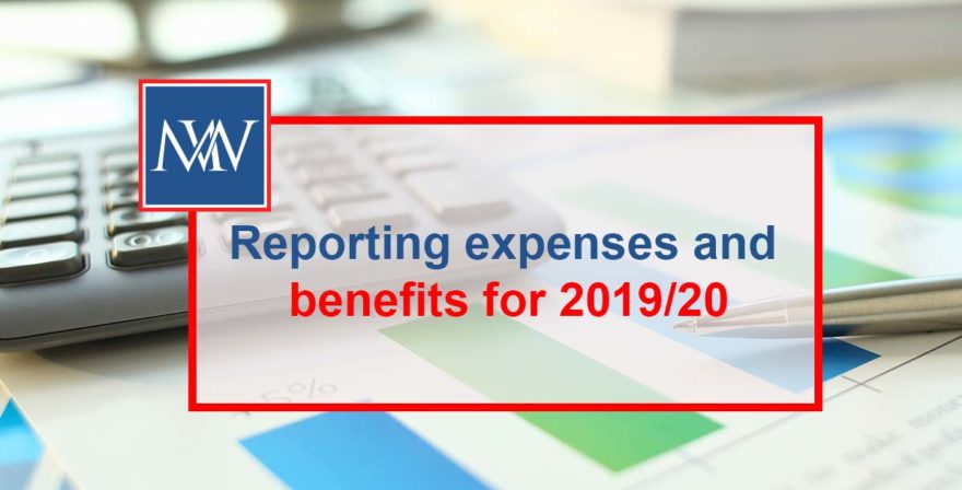 Reporting expenses and benefits for 2019/20