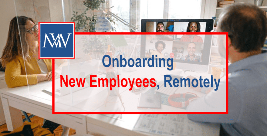 Onboarding new employees remotely