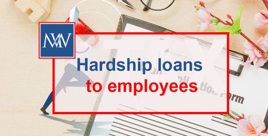 Hardship loans to employees