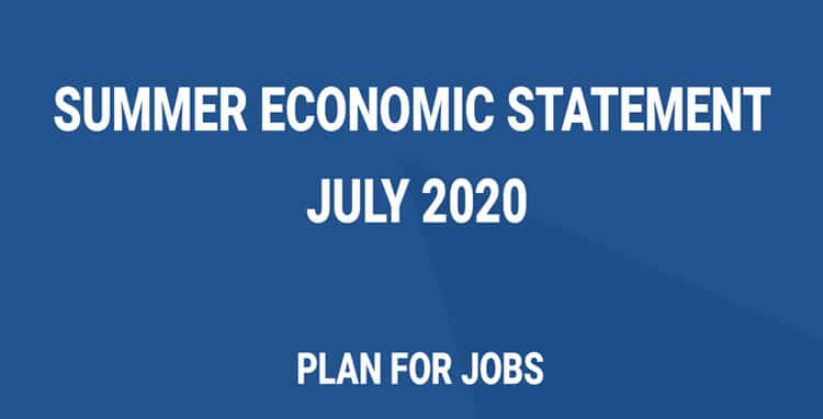 Summer economic statement july 2020