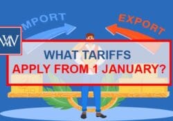 What Tariffs Apply From 1 January