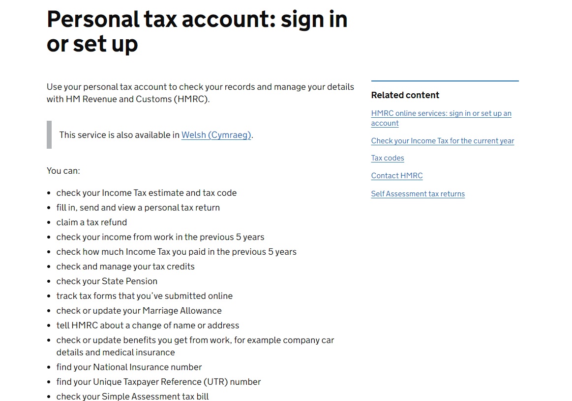 image representing to sign in into your HMKRC account and to make payment on your account