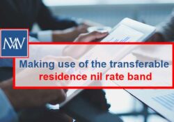 Making use of the transferable residence nil rate band