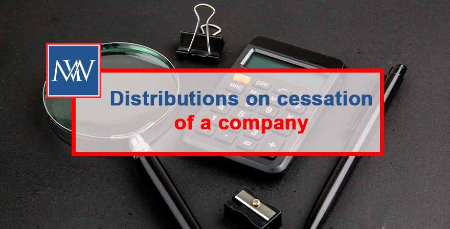 When a company closes down, it may have accumulated monies or assets that need to be distributed to shareholders. If the asset is in the form of cash then any distributions