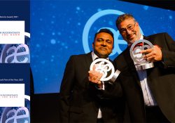 WINNERS! Fast Track and Best Client Services Award in the bucket For Makesworth Accountants.