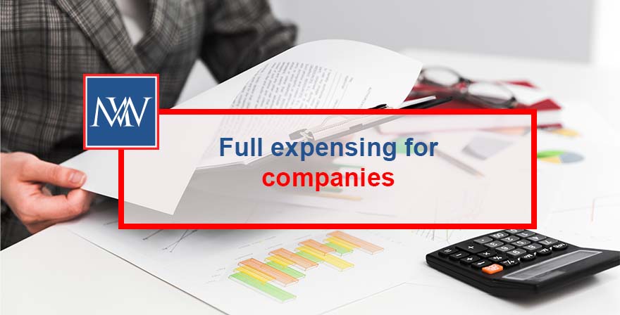 Full expensing for companies
