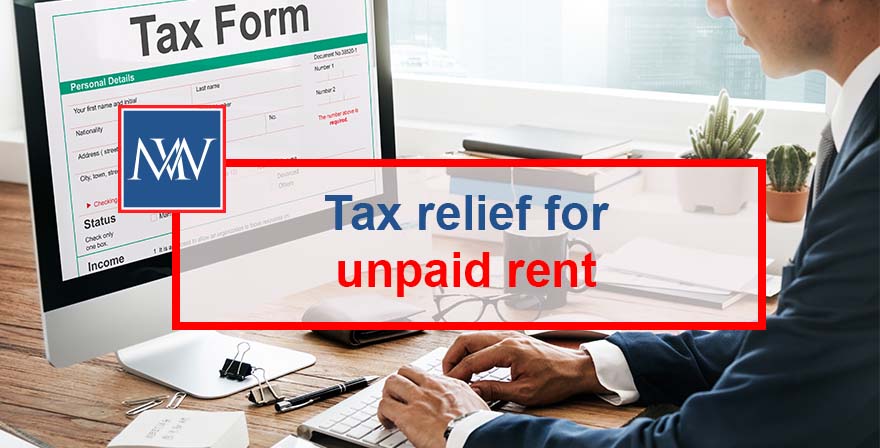 Tax relief for unpaid rent