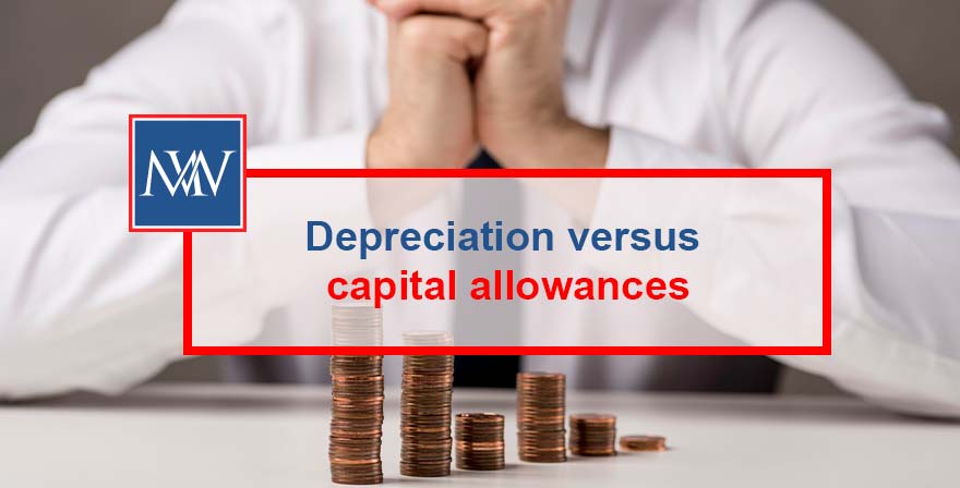 Depreciation versus capital allowances