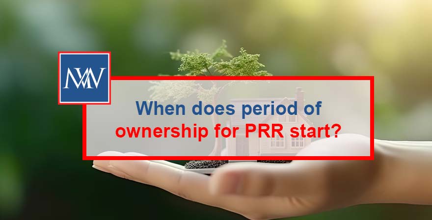 Private residence relief start