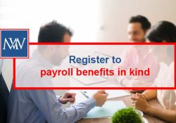Register to payroll benefits in kind