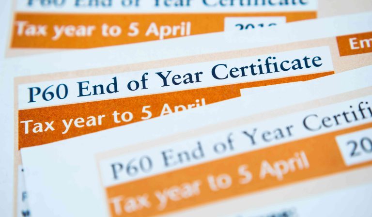 Importance and Utilization of P60 Forms: