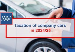 Taxation of company cars in 2024-25
