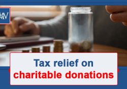 Tax relief on charitable donations