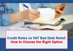Credit Notes vs VAT Bad Debt Relief