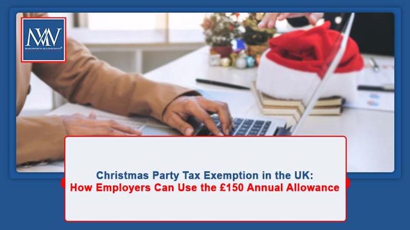 Christmas party tax exemption UK